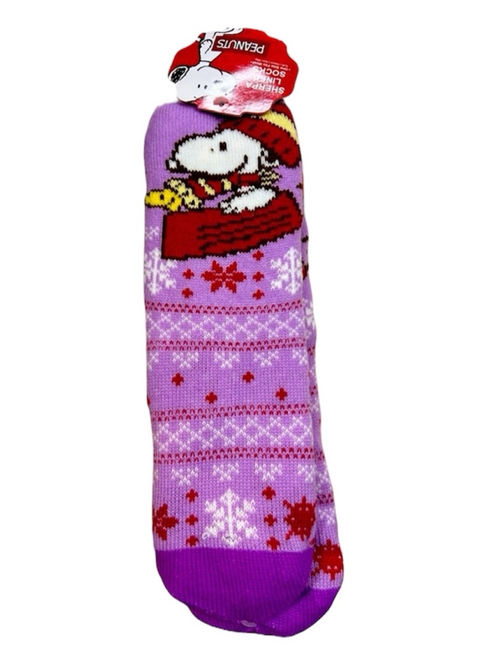 Peanuts Snoopy Sherpa Lined Socks